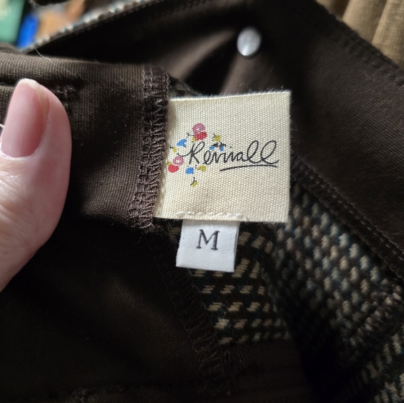 RevivALL Clothing Wool Overalls Houndstooth Medium - Picture 5 of 7